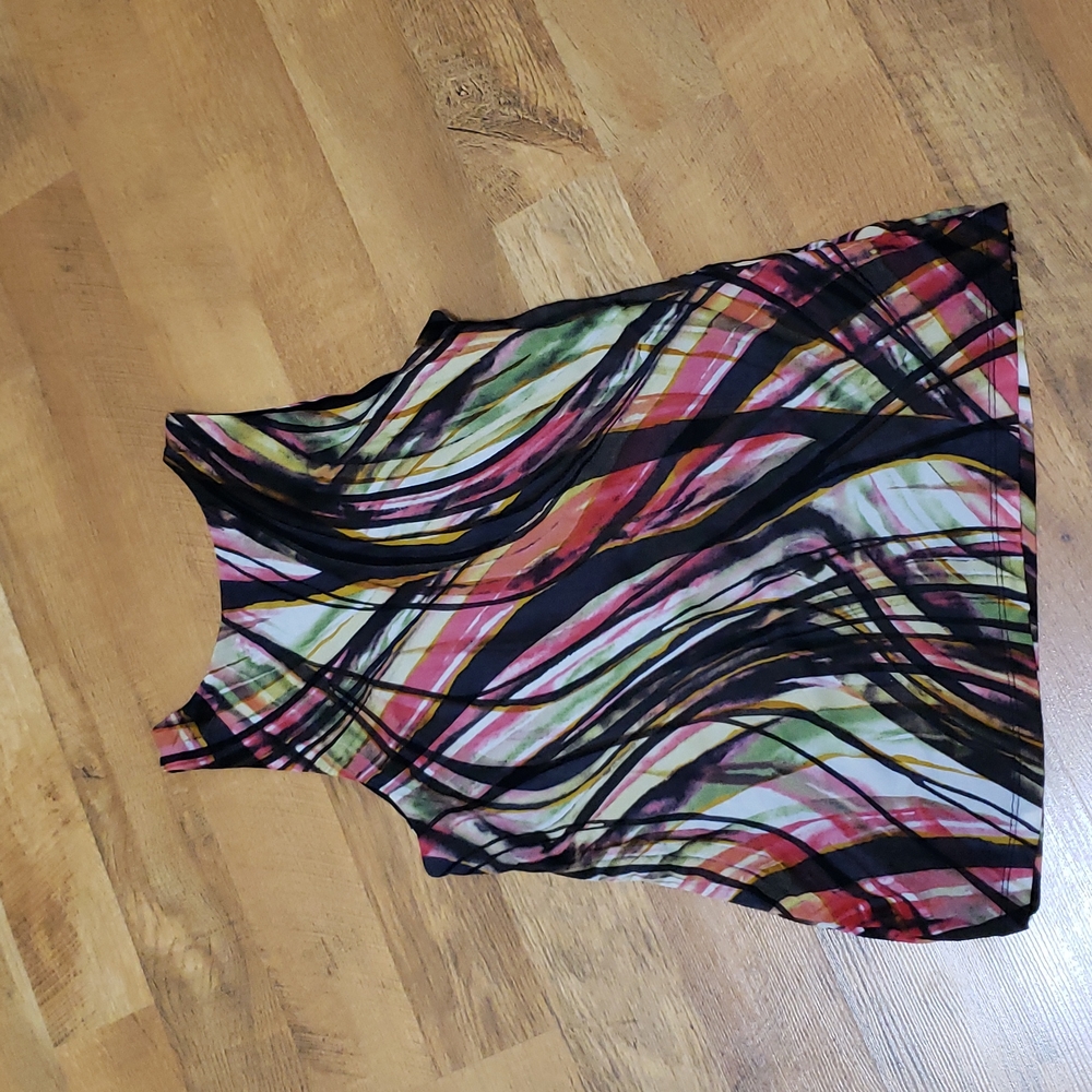 Worthington - Colorful Ruffle Tank - (Ladies Medium) - Picture 8 of 13